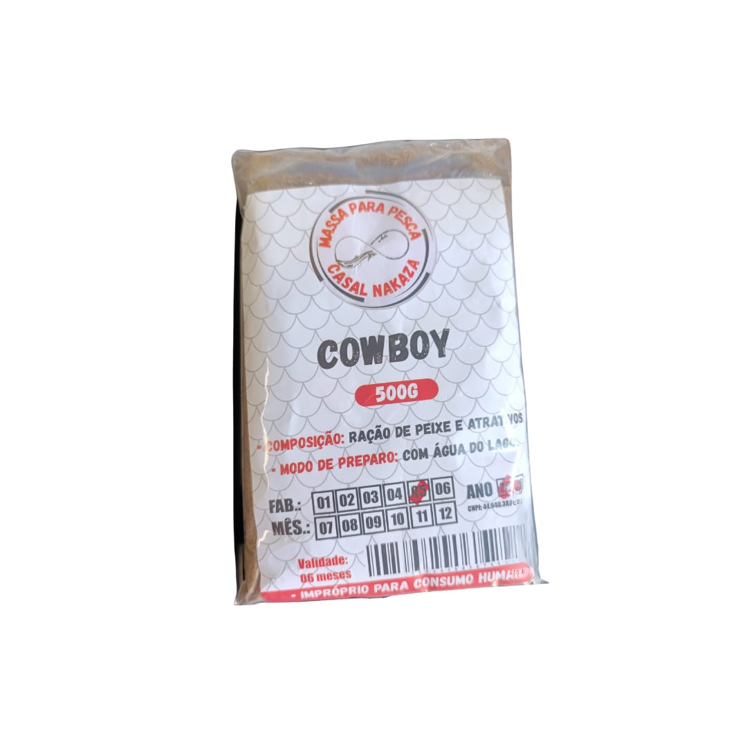 MASSA PARA PESCA 500G COWBOY